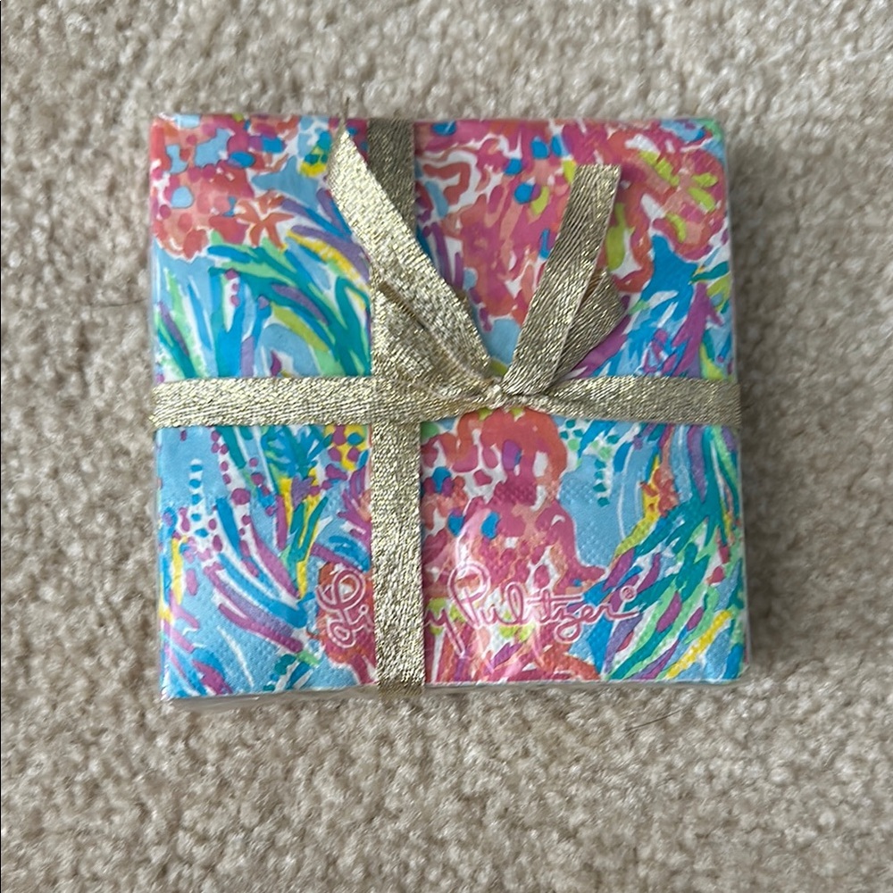 Lilly Pulitzer Cocktail Napkins